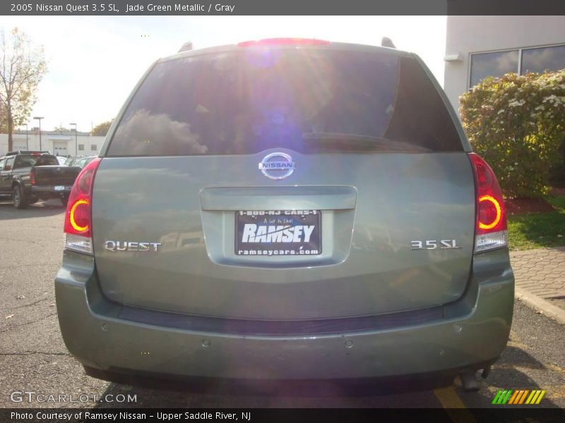 Jade Green Metallic / Gray 2005 Nissan Quest 3.5 SL