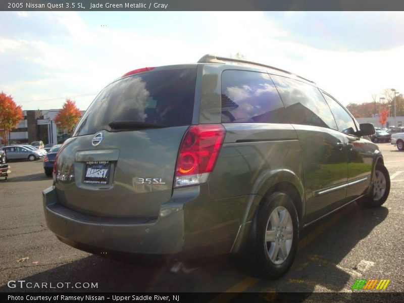 Jade Green Metallic / Gray 2005 Nissan Quest 3.5 SL