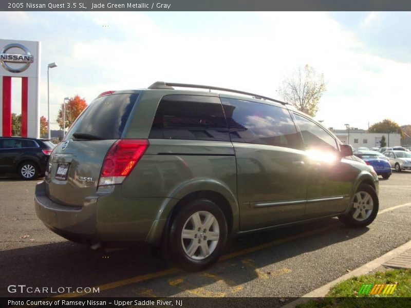 Jade Green Metallic / Gray 2005 Nissan Quest 3.5 SL