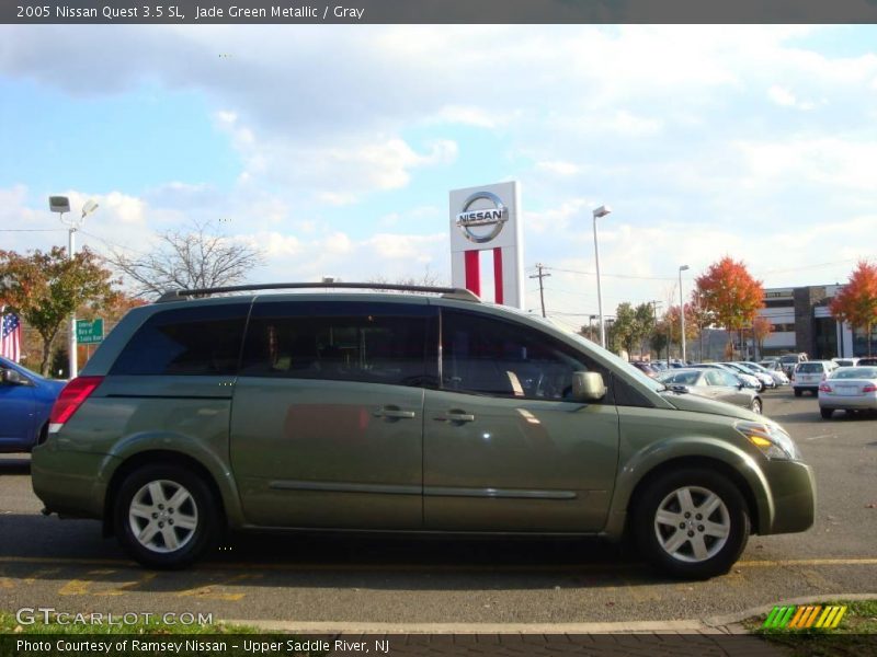 Jade Green Metallic / Gray 2005 Nissan Quest 3.5 SL