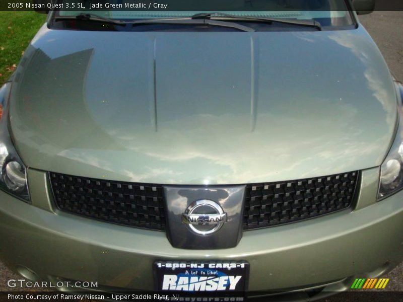 Jade Green Metallic / Gray 2005 Nissan Quest 3.5 SL