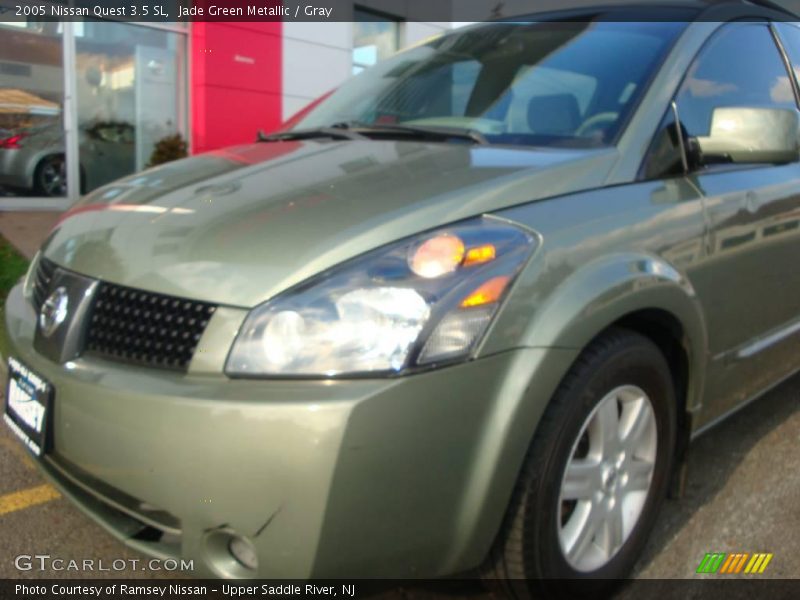 Jade Green Metallic / Gray 2005 Nissan Quest 3.5 SL