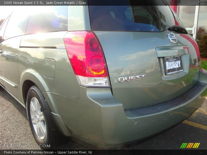 Jade Green Metallic / Gray 2005 Nissan Quest 3.5 SL