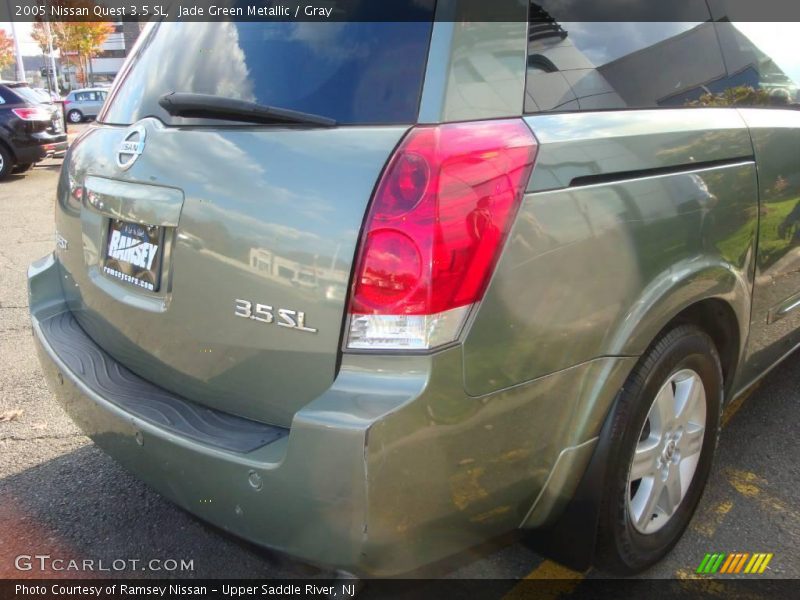 Jade Green Metallic / Gray 2005 Nissan Quest 3.5 SL