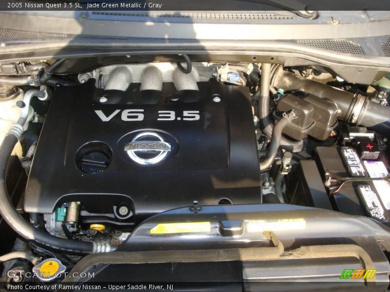 Jade Green Metallic / Gray 2005 Nissan Quest 3.5 SL