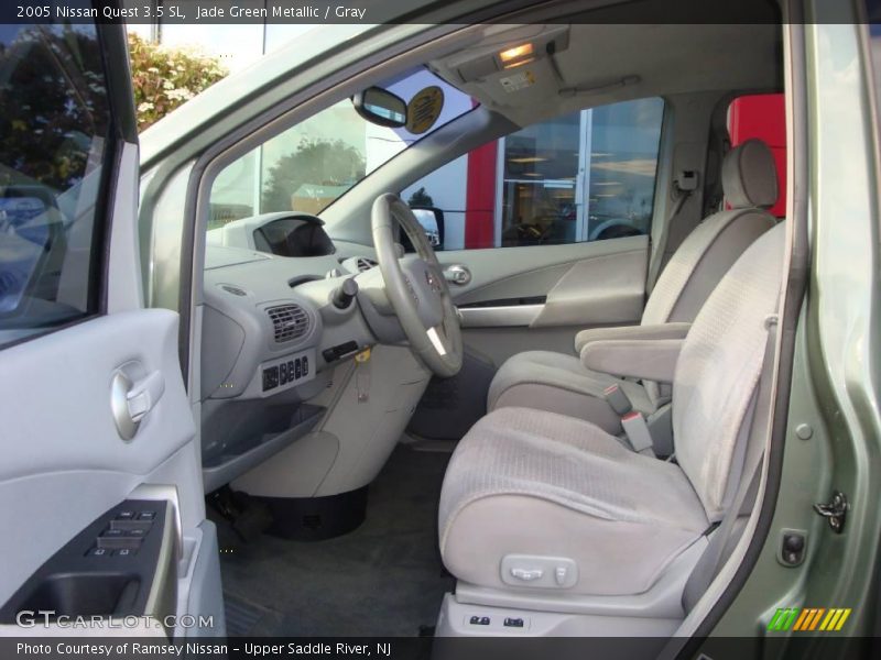 Jade Green Metallic / Gray 2005 Nissan Quest 3.5 SL