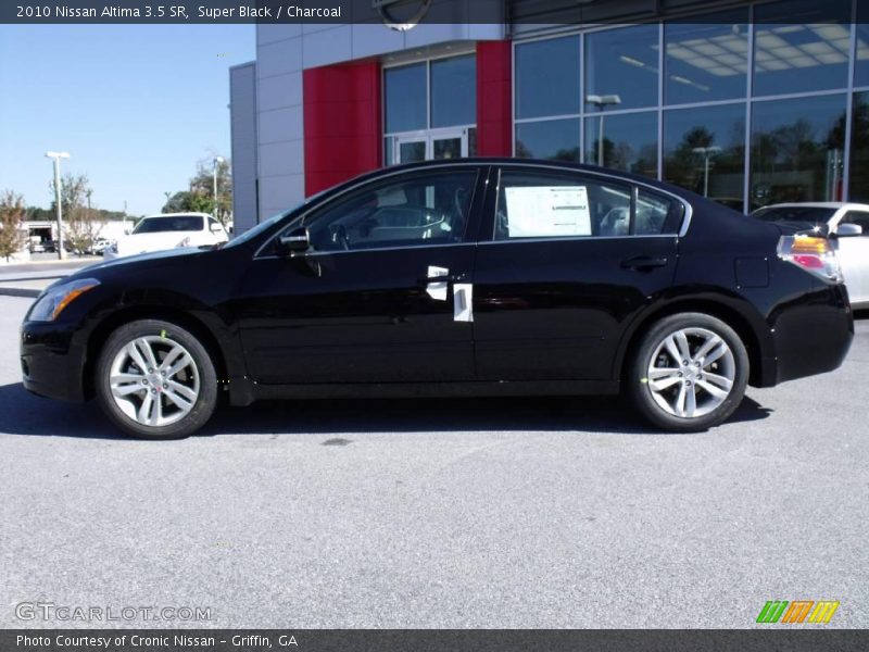 Super Black / Charcoal 2010 Nissan Altima 3.5 SR