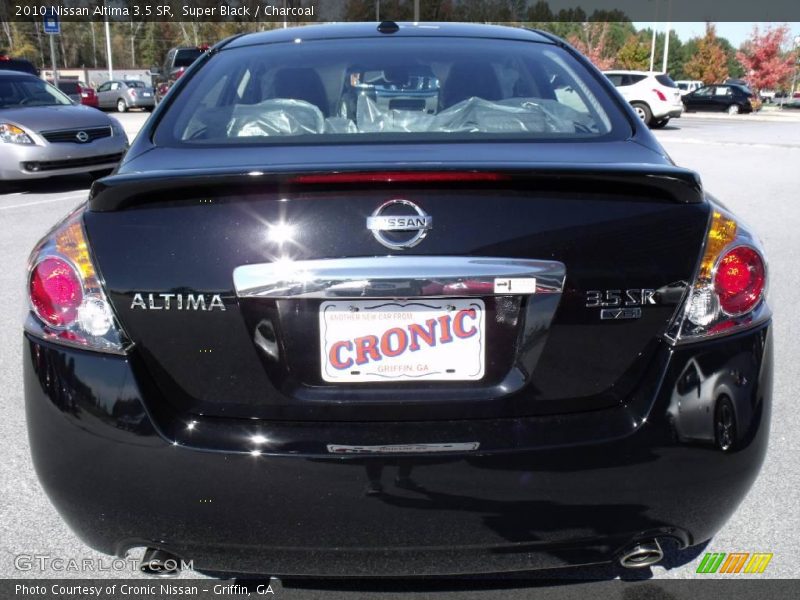 Super Black / Charcoal 2010 Nissan Altima 3.5 SR