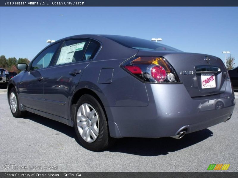 Ocean Gray / Frost 2010 Nissan Altima 2.5 S