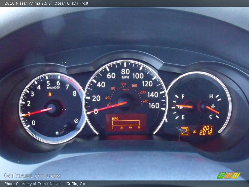 Ocean Gray / Frost 2010 Nissan Altima 2.5 S