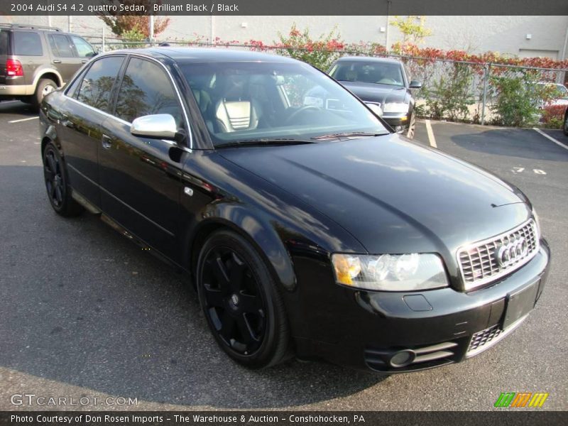 Brilliant Black / Black 2004 Audi S4 4.2 quattro Sedan