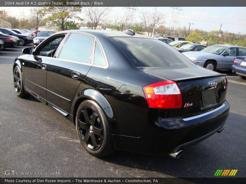 Brilliant Black / Black 2004 Audi S4 4.2 quattro Sedan