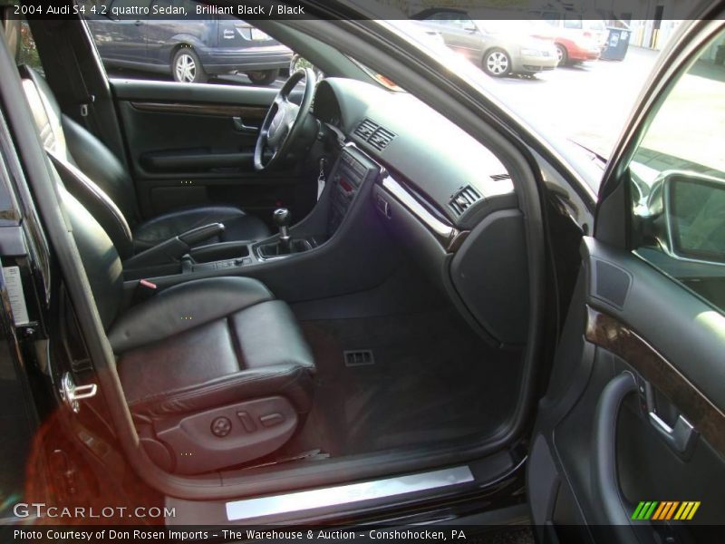 Brilliant Black / Black 2004 Audi S4 4.2 quattro Sedan