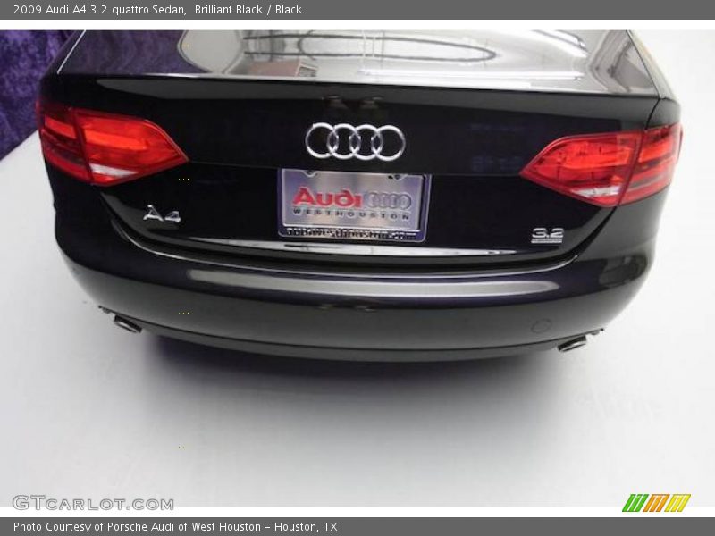 Brilliant Black / Black 2009 Audi A4 3.2 quattro Sedan