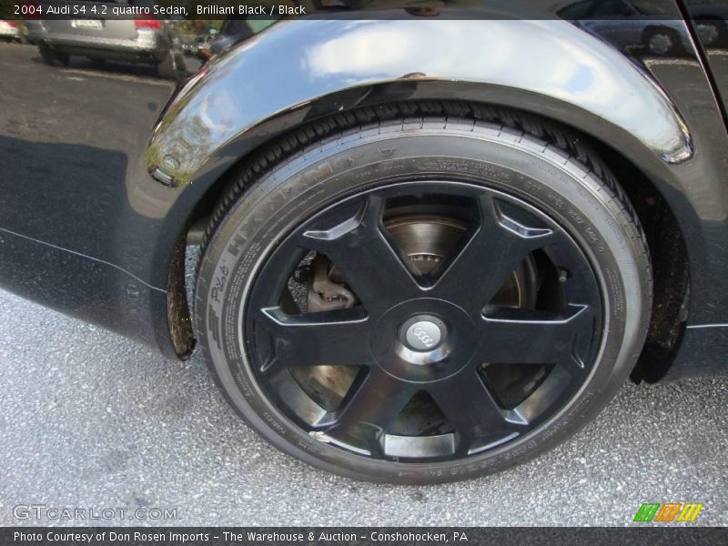 Brilliant Black / Black 2004 Audi S4 4.2 quattro Sedan