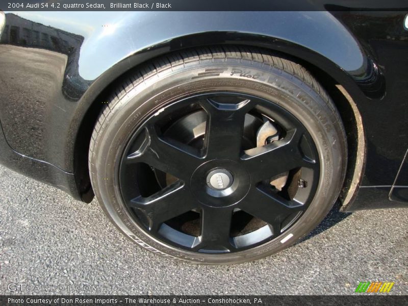 Brilliant Black / Black 2004 Audi S4 4.2 quattro Sedan