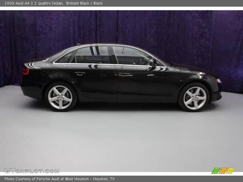 Brilliant Black / Black 2009 Audi A4 3.2 quattro Sedan