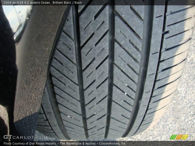 Brilliant Black / Black 2004 Audi S4 4.2 quattro Sedan