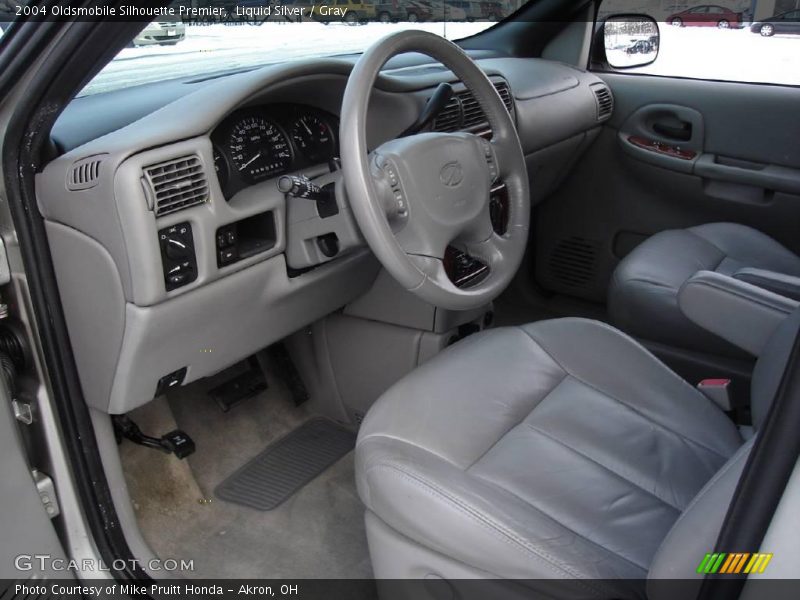 Liquid Silver / Gray 2004 Oldsmobile Silhouette Premier