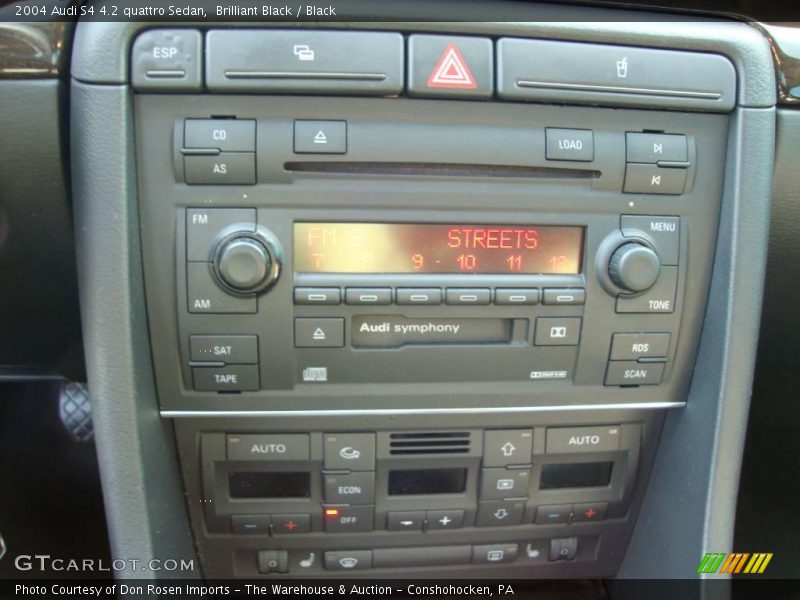 Brilliant Black / Black 2004 Audi S4 4.2 quattro Sedan