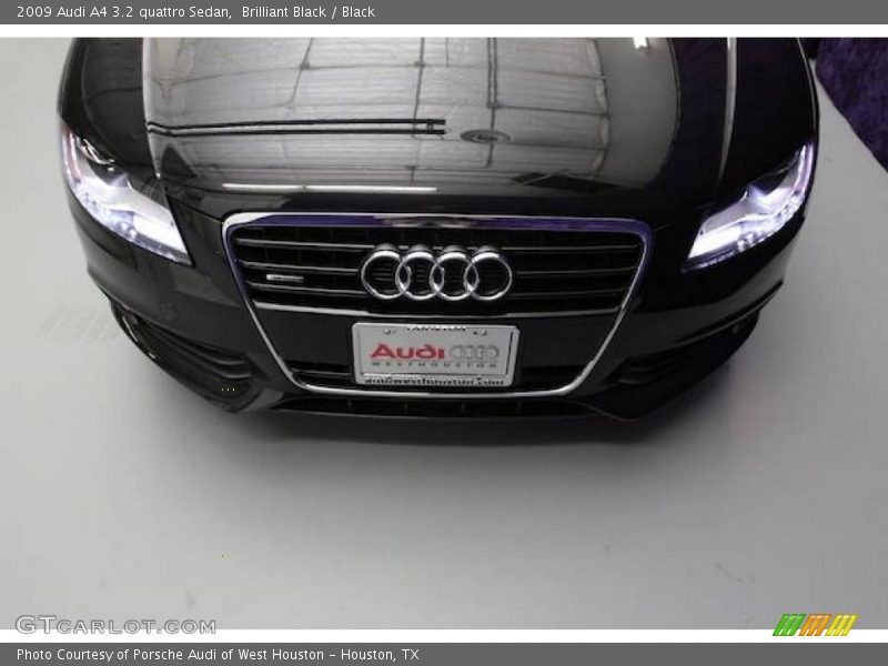 Brilliant Black / Black 2009 Audi A4 3.2 quattro Sedan