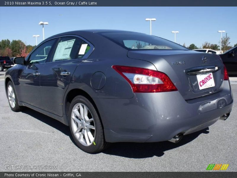 Ocean Gray / Caffe Latte 2010 Nissan Maxima 3.5 S