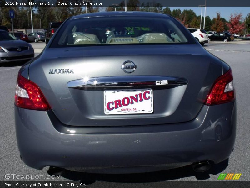 Ocean Gray / Caffe Latte 2010 Nissan Maxima 3.5 S