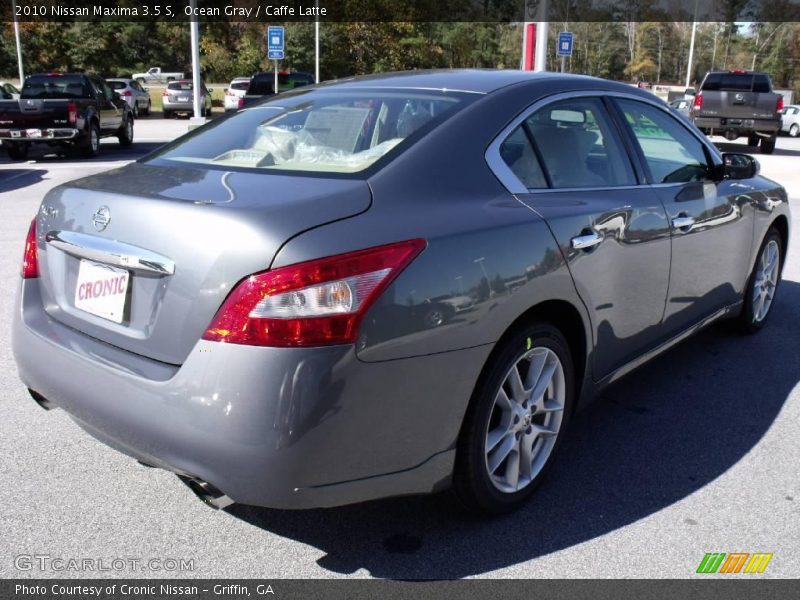 Ocean Gray / Caffe Latte 2010 Nissan Maxima 3.5 S