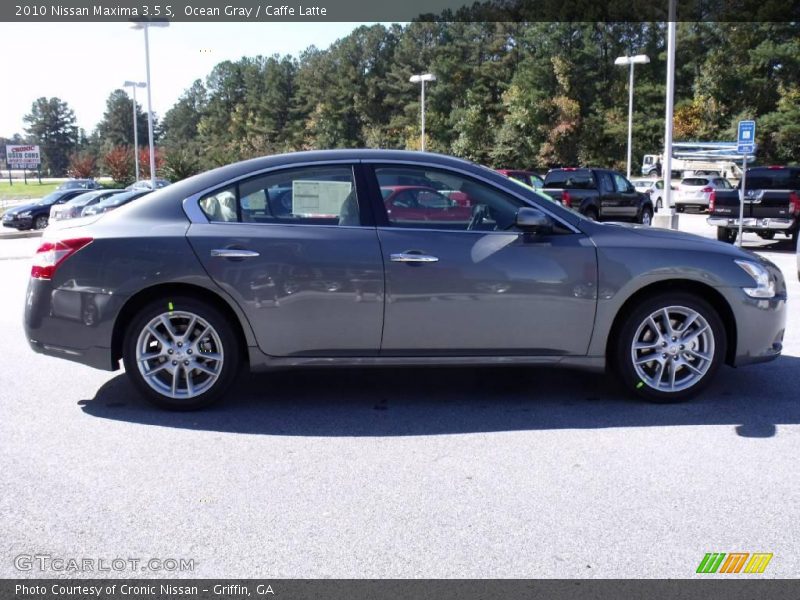 Ocean Gray / Caffe Latte 2010 Nissan Maxima 3.5 S