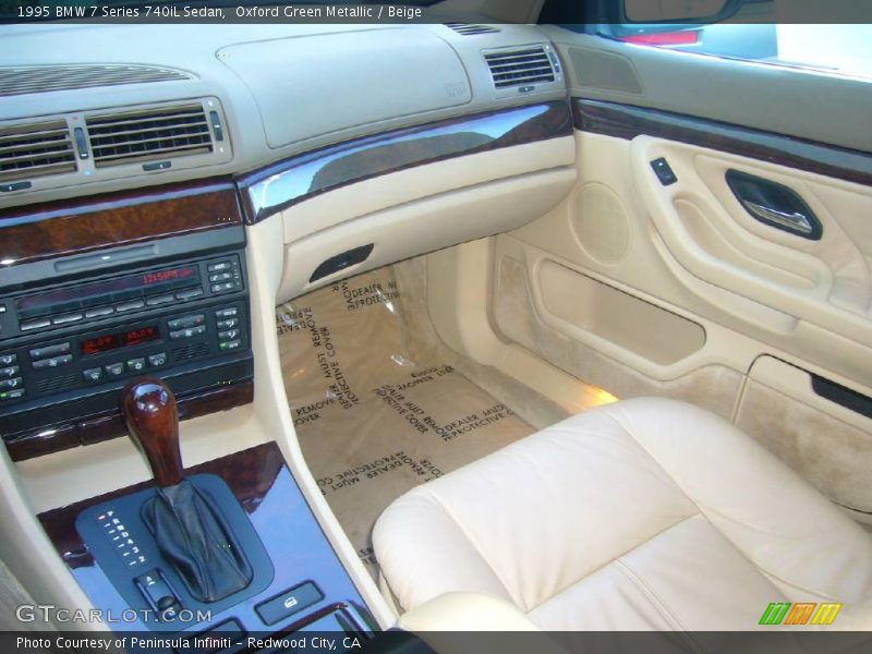 Oxford Green Metallic / Beige 1995 BMW 7 Series 740iL Sedan