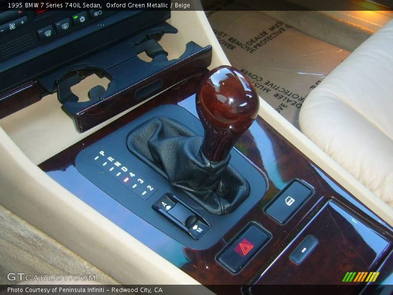 Oxford Green Metallic / Beige 1995 BMW 7 Series 740iL Sedan