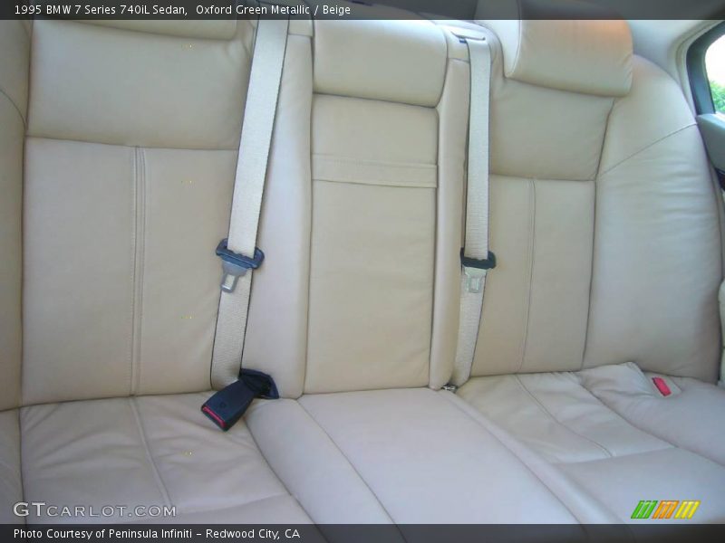 Oxford Green Metallic / Beige 1995 BMW 7 Series 740iL Sedan