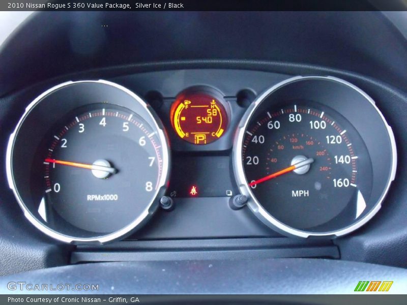 Silver Ice / Black 2010 Nissan Rogue S 360 Value Package
