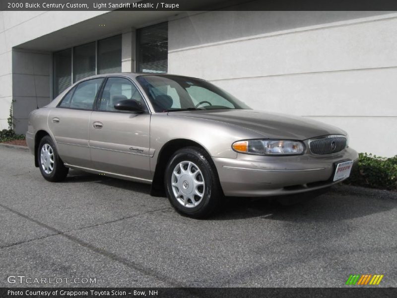 Light Sandrift Metallic / Taupe 2000 Buick Century Custom