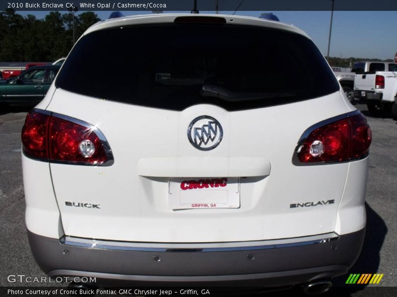 White Opal / Cashmere/Cocoa 2010 Buick Enclave CX
