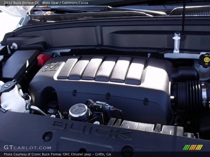 White Opal / Cashmere/Cocoa 2010 Buick Enclave CX