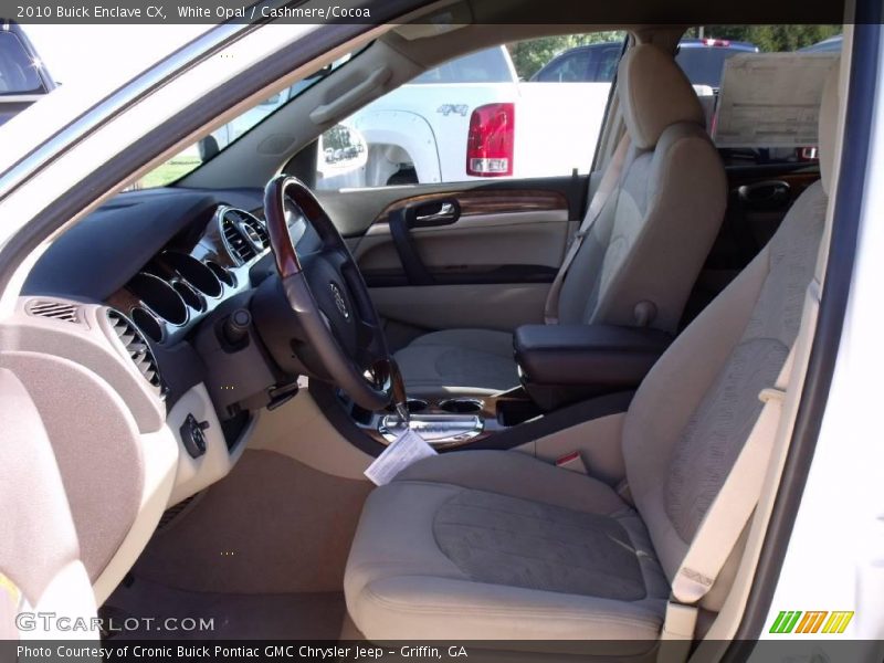 White Opal / Cashmere/Cocoa 2010 Buick Enclave CX