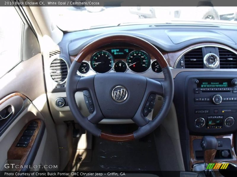 White Opal / Cashmere/Cocoa 2010 Buick Enclave CX
