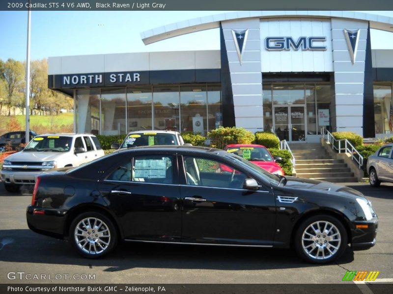 Black Raven / Light Gray 2009 Cadillac STS 4 V6 AWD