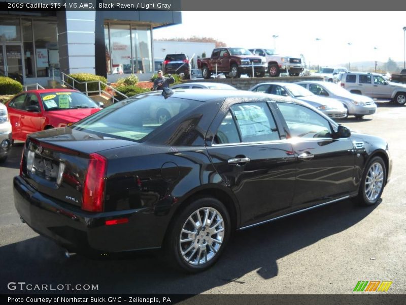 Black Raven / Light Gray 2009 Cadillac STS 4 V6 AWD