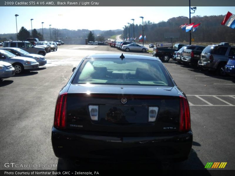 Black Raven / Light Gray 2009 Cadillac STS 4 V6 AWD