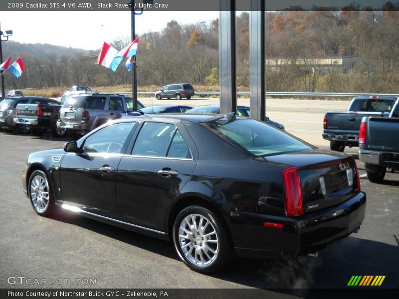 Black Raven / Light Gray 2009 Cadillac STS 4 V6 AWD