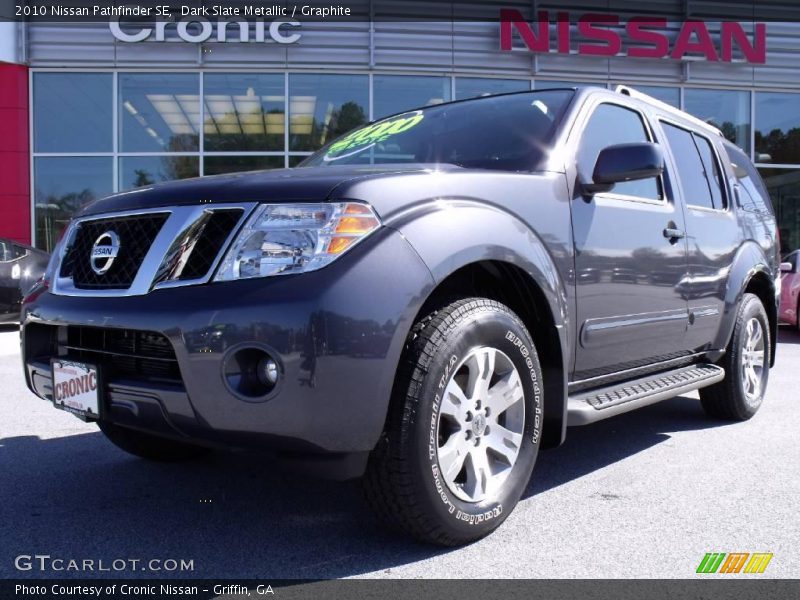 Dark Slate Metallic / Graphite 2010 Nissan Pathfinder SE