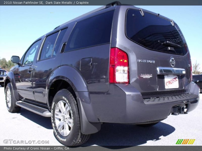 Dark Slate Metallic / Graphite 2010 Nissan Pathfinder SE