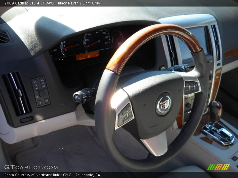 Black Raven / Light Gray 2009 Cadillac STS 4 V6 AWD