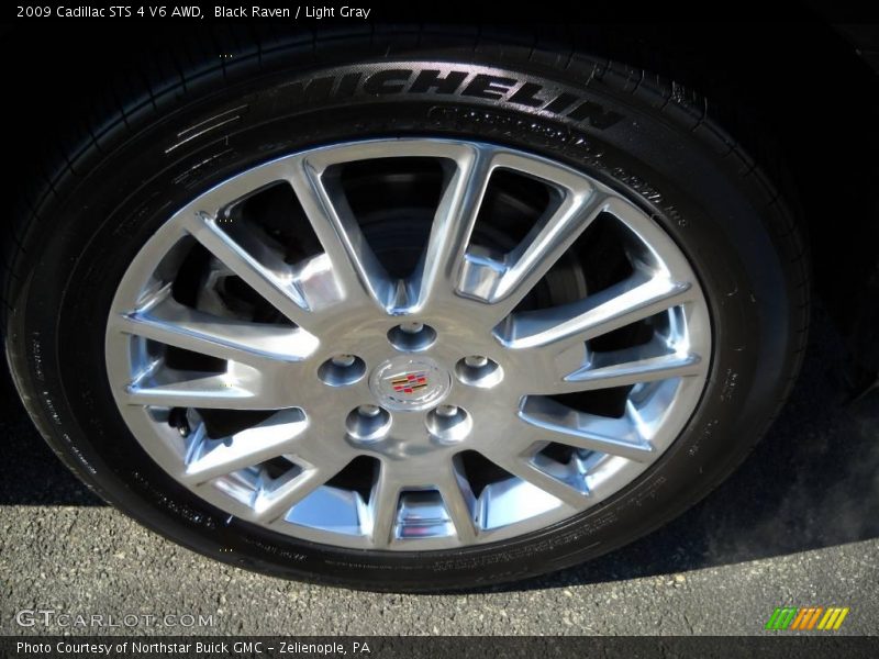 Black Raven / Light Gray 2009 Cadillac STS 4 V6 AWD