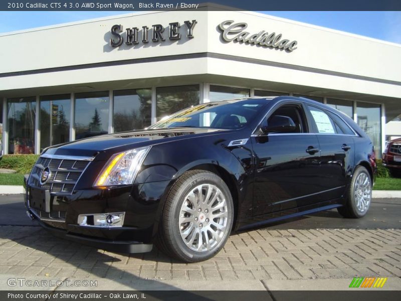 Black Raven / Ebony 2010 Cadillac CTS 4 3.0 AWD Sport Wagon