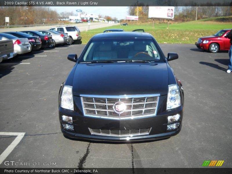 Black Raven / Light Gray 2009 Cadillac STS 4 V6 AWD