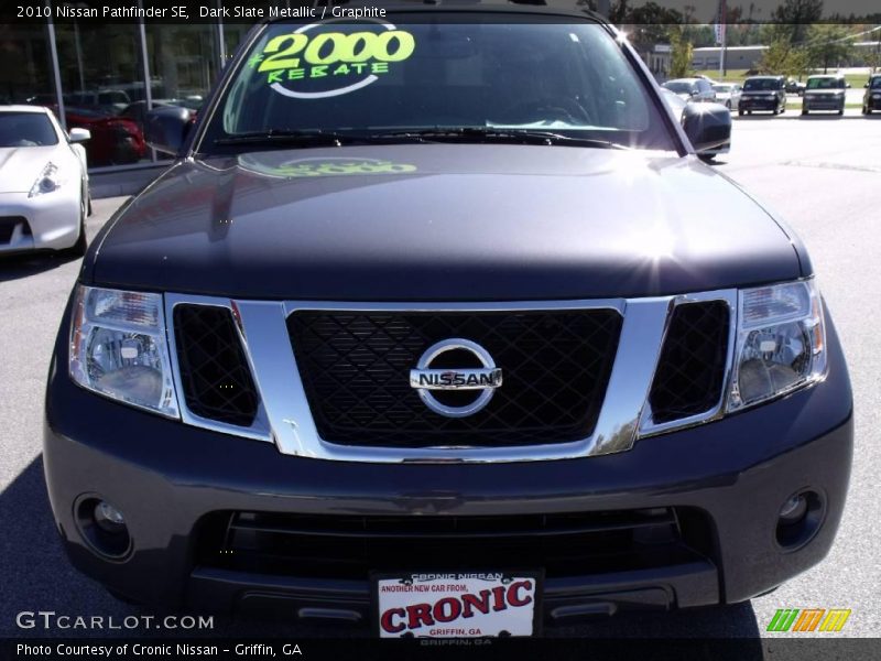 Dark Slate Metallic / Graphite 2010 Nissan Pathfinder SE