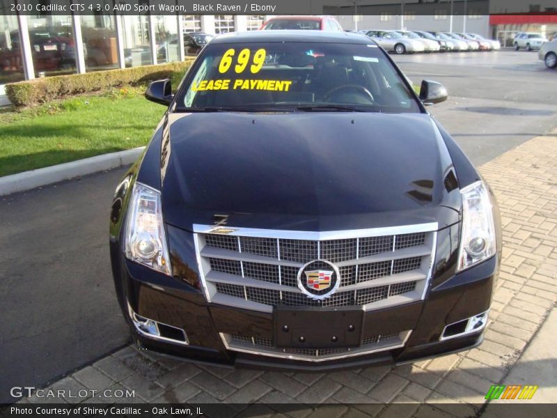 Black Raven / Ebony 2010 Cadillac CTS 4 3.0 AWD Sport Wagon